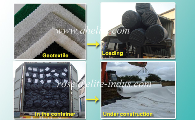 Road Construction Polyester Nonwoven Geo Textile