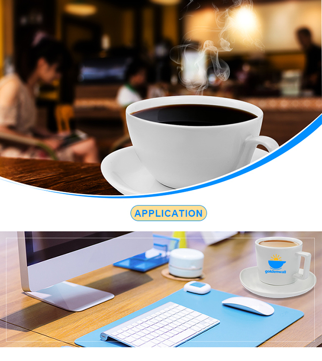 Large Handle Cozy Customized Coffee Latte Cup Ceramic Mug
