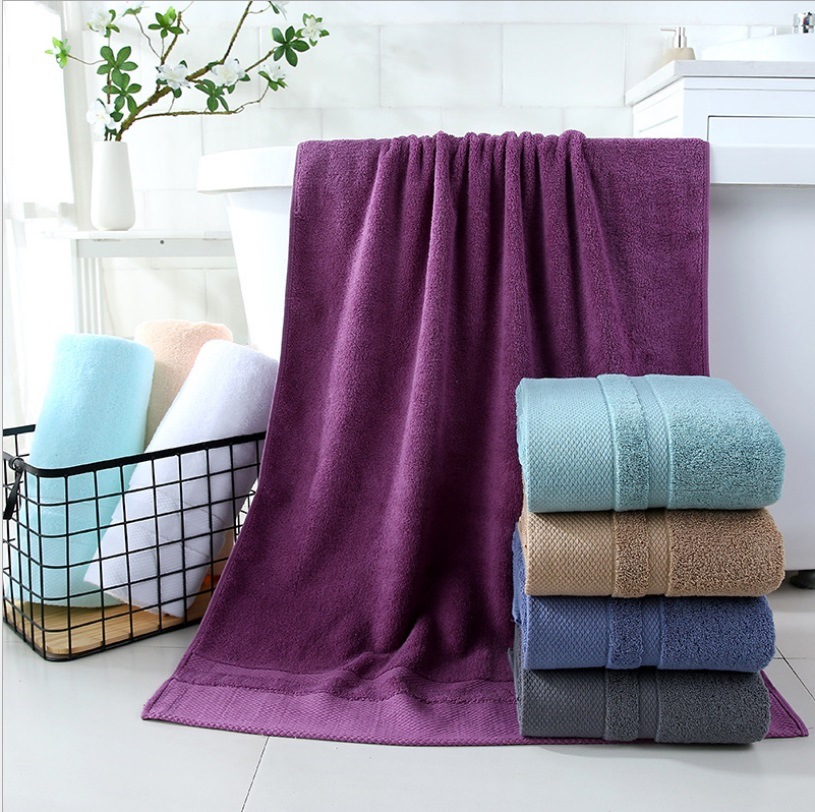 Promotion Customized Soft Home Gift Terry Cotton Home Bath Towel