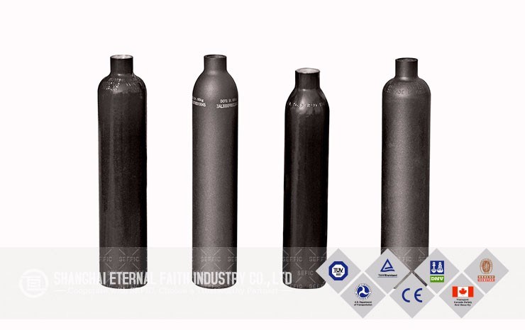 0.5L Aluminum CO2 Mini Gas Cylinder