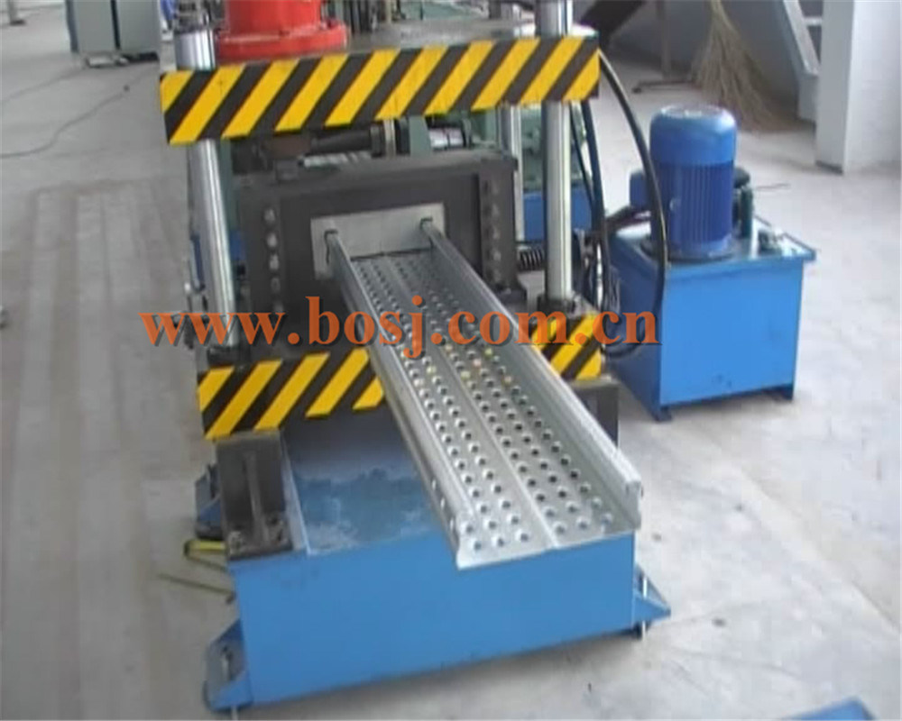 Welding Consteuction Scaffold Plank Floor Panel Roll Forming Making Machine