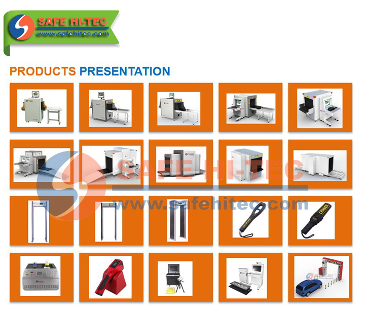 Stable Quality Door Frame 6 Pinpoint Zones Walk Through Metal Detector SA-IIIC