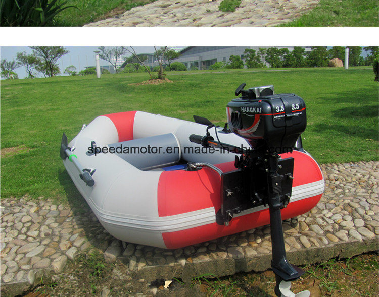 Small 3.5HP Boat Outboard Engine, Fishing Boat Motor