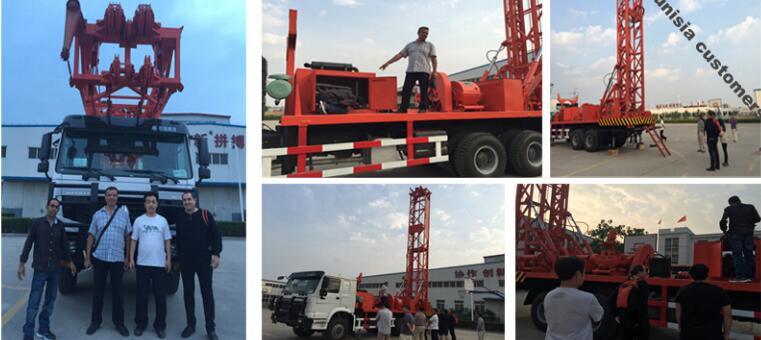 Latest Product Hfc-400 Truck-Mounted Water Well Drilling Rig