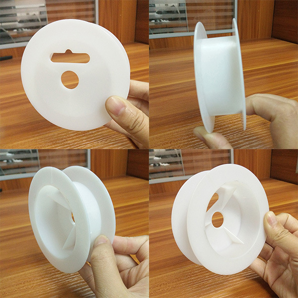 Diameter 95mm, Height 30mm White Plastic Thread Spool