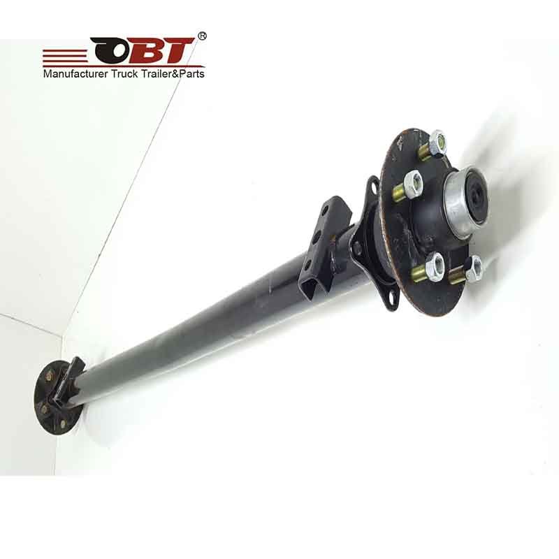 High Quality No Brake Semi Trailer Straight Axle