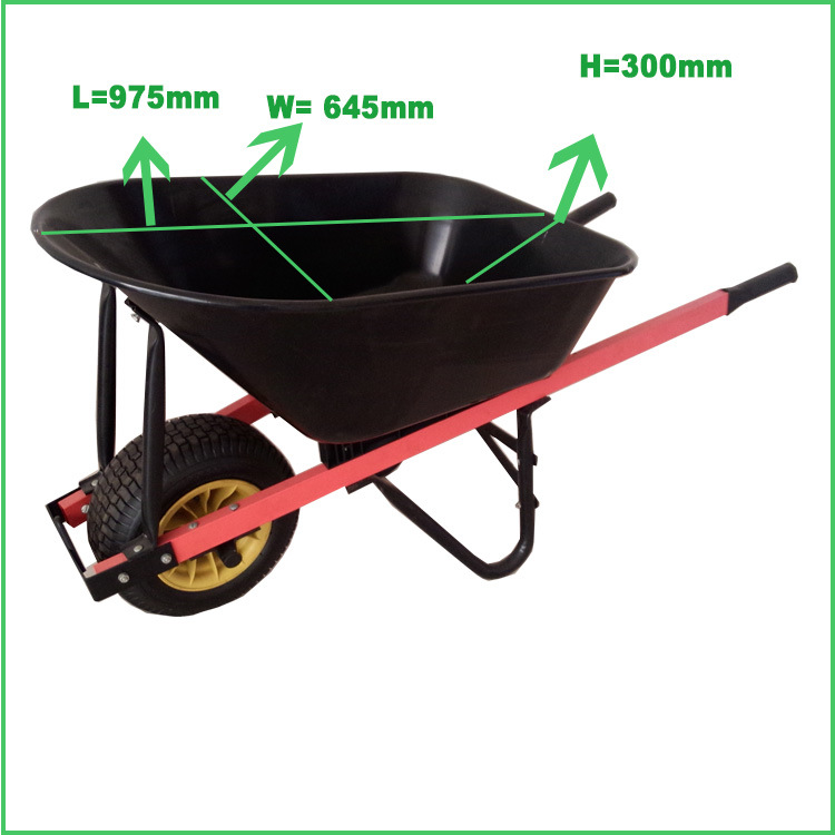 Australia Heavy Duty Steel Construction Wheelbarrow (WB9901)