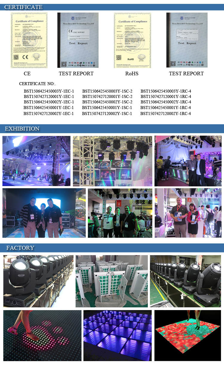 B-Eye K10 Stage Lighting 19PCS 15W RGBW LED Moving Head