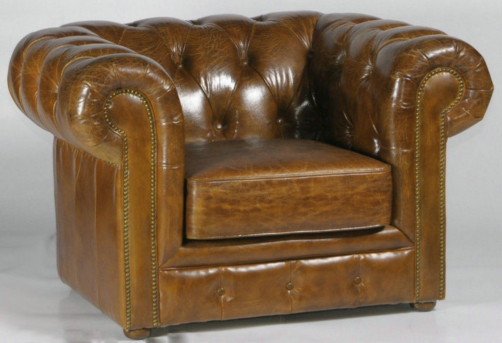 High Quality Three Seater America Leather Sofa (2016)