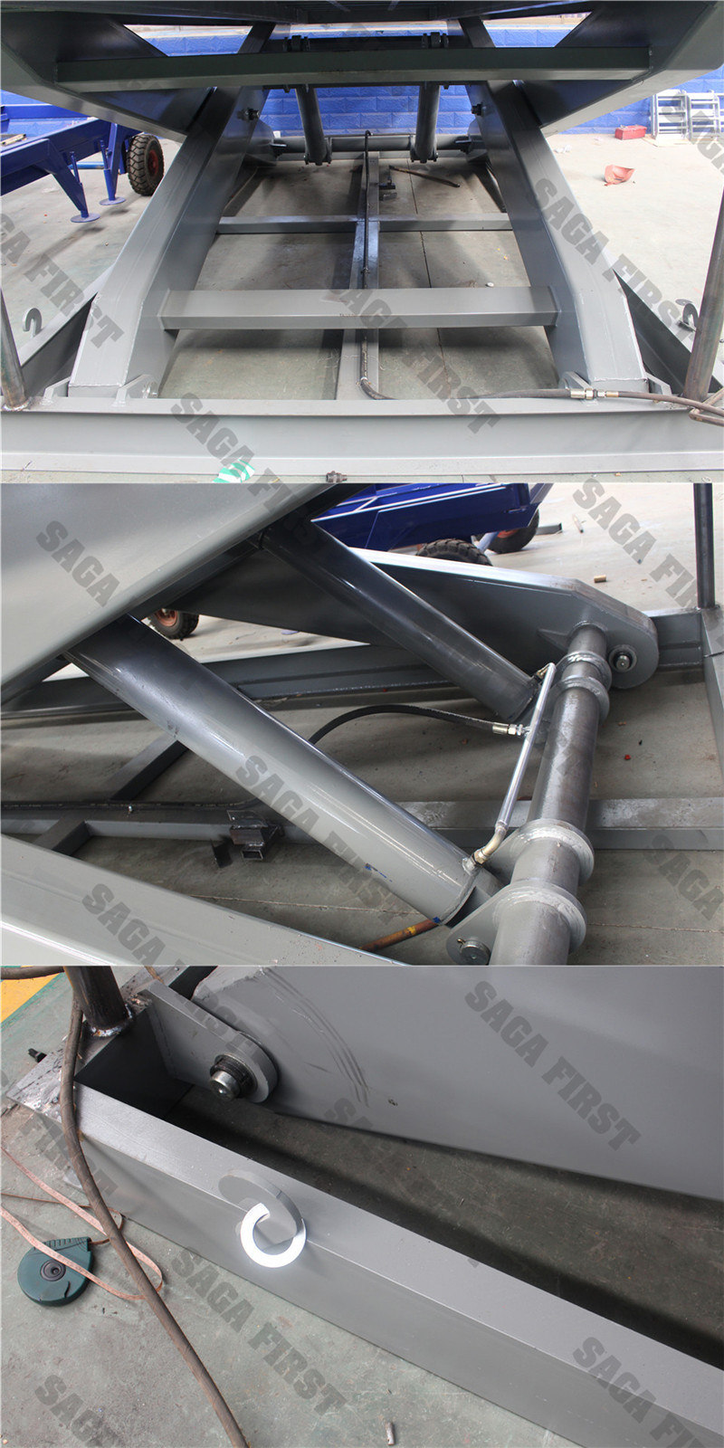 3000kg 3ton Stationary Car Scissor Lift Platform Table Lifts Electric