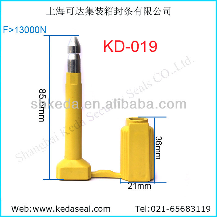 Bullet Barrier Container High Security Bolt Seal for Transport (KD-009)
