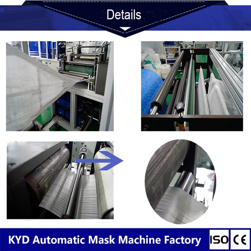 Kyd New High-Tech Multifunctional Automatic Disposable Non Woven Hospital Pillowcase Making Machine Equipment