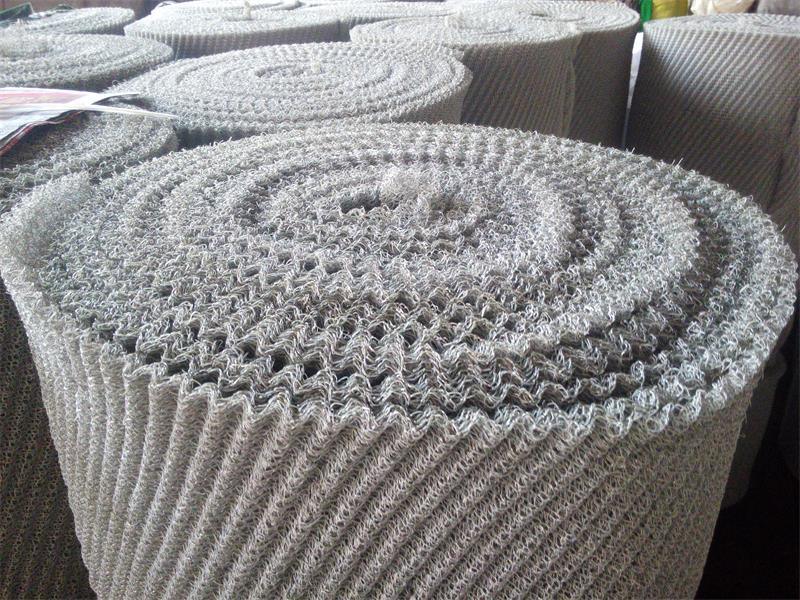 Ss 316, 304 Gas- Liquid Filter /Knitted Filter Wire Mesh