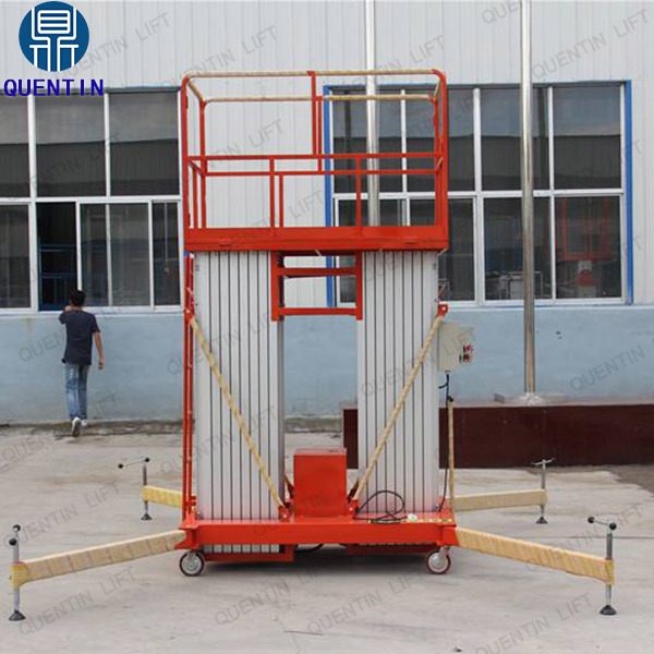 Double Mast Aluminum Alloy Lifting Platform/Lift Table