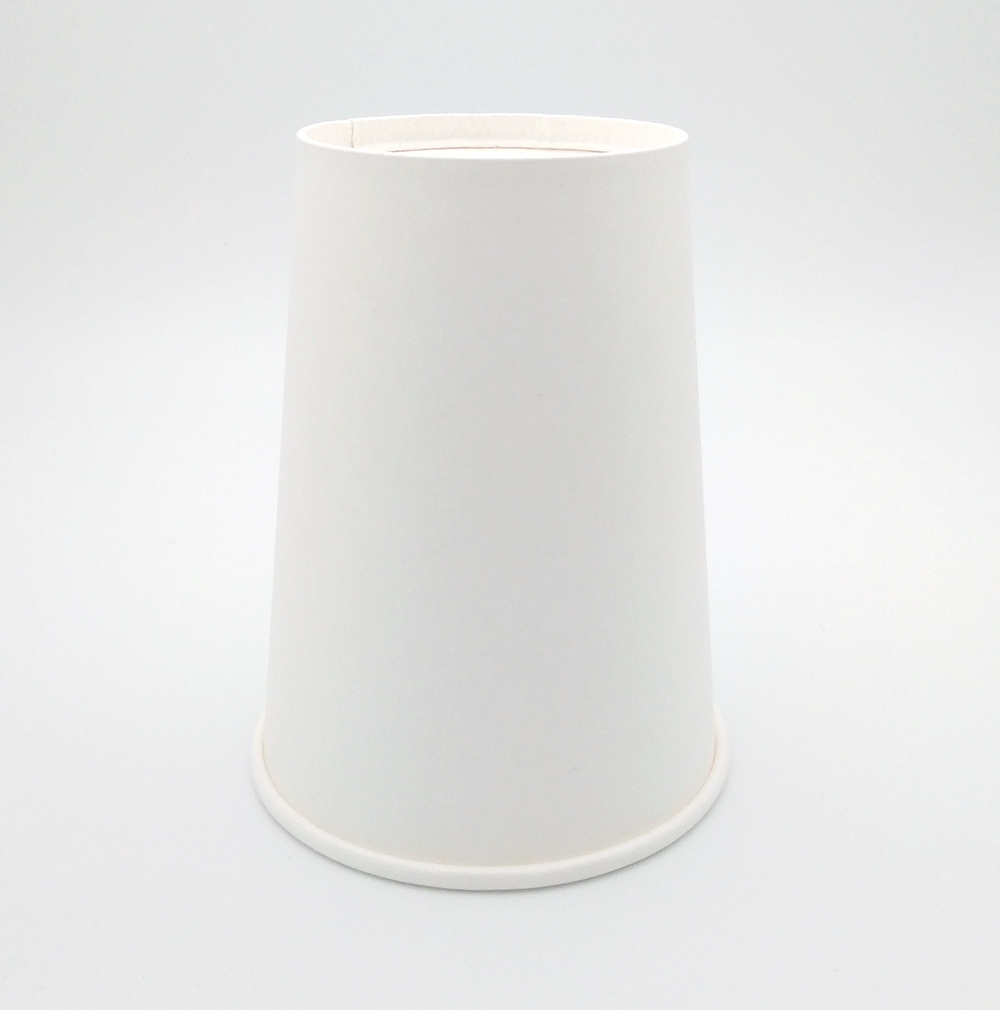 Custom Made Disposable Single Wall Hot Solid Coffee Paper Cup