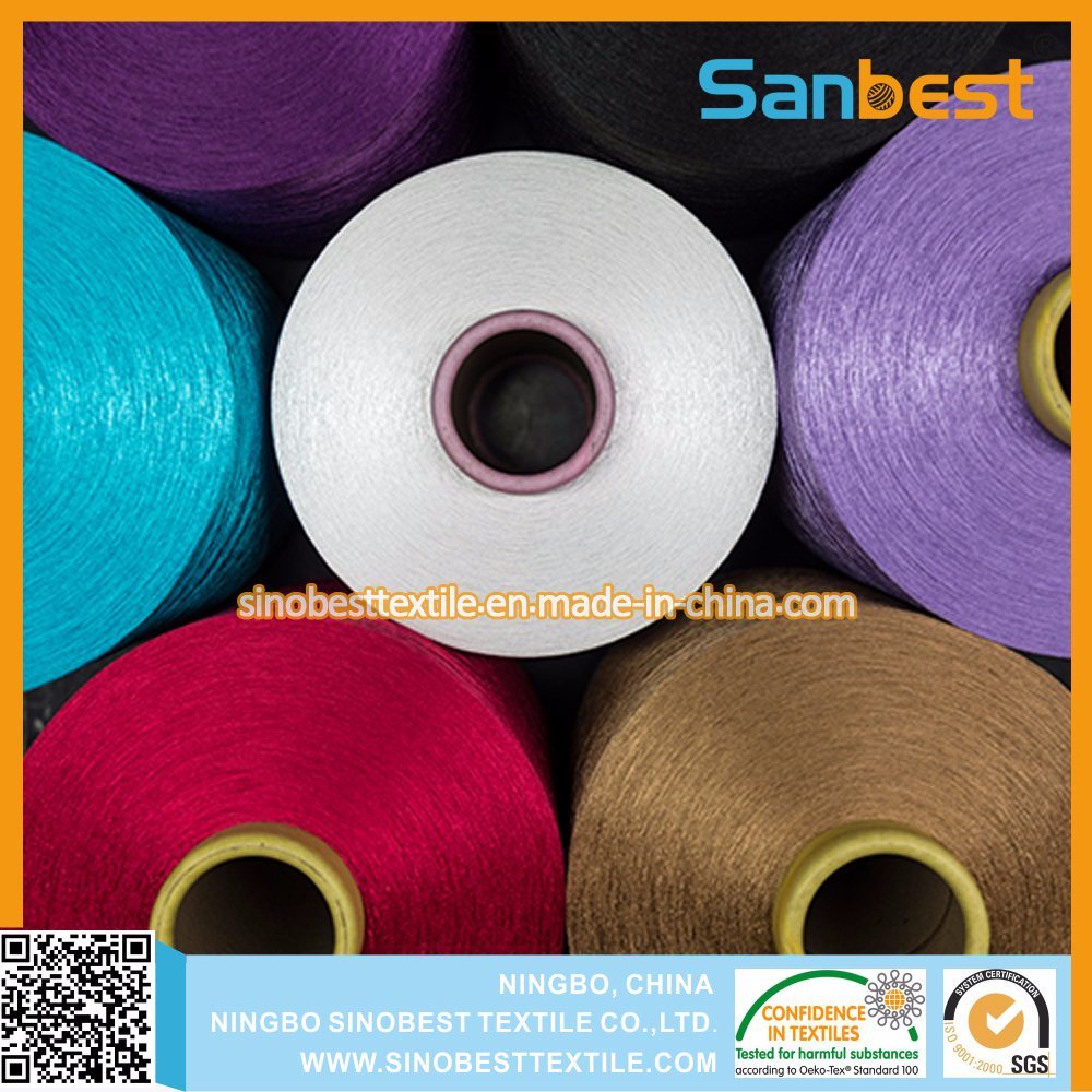 Colorful 100% Polyester Continuous Textured Thread for Swimwear