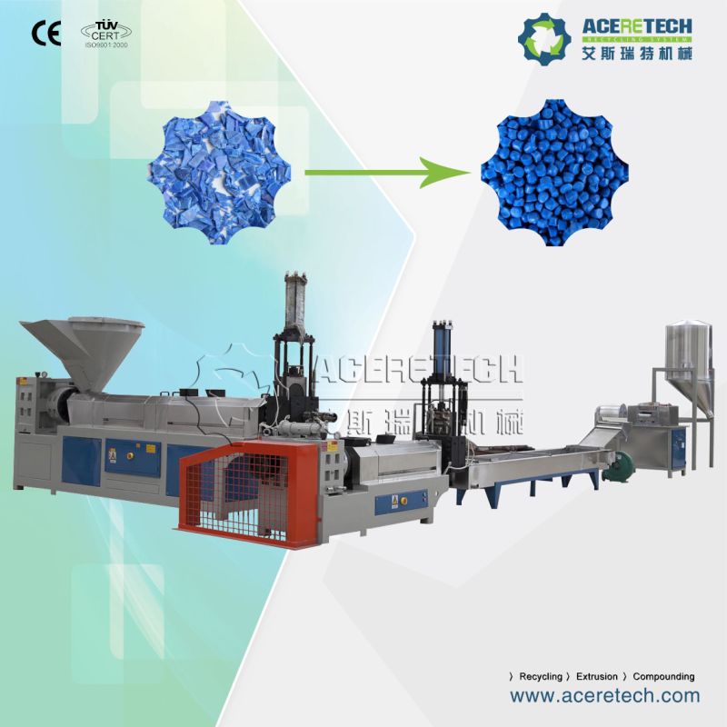 Plastic Recycling and Pelletizing Machine for PE/PP/PA/PVC/ABS/PS/PC/EPE/EPS/Pet