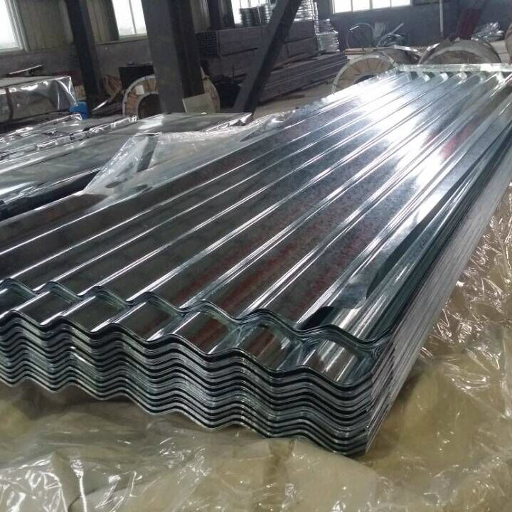 0.12-0.8mm Full Hard G550 Corrugated Roofing Sheet Galvanized Steel Plate