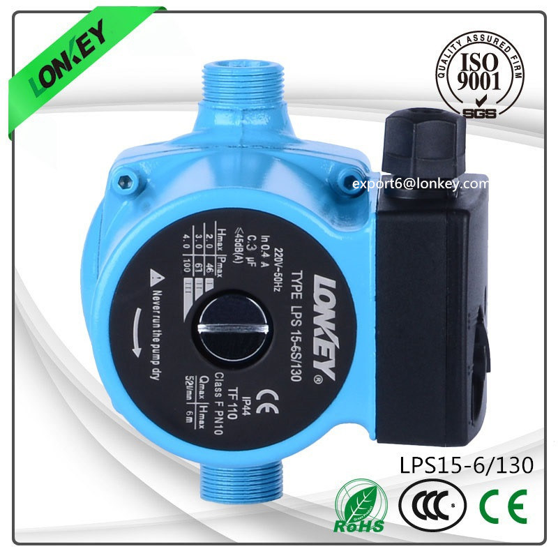 100W Three Speed Household Cast Iron Circulation Pump: Lps15-6s/130