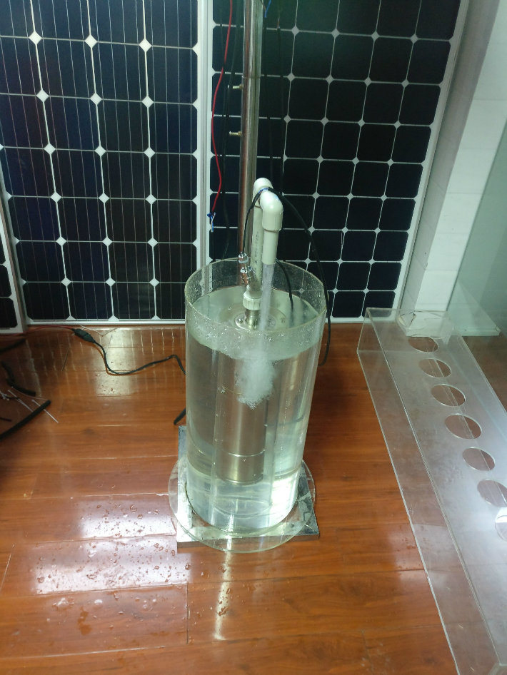 DC AC Brushless Bulit-in Controller Solar Power Pump