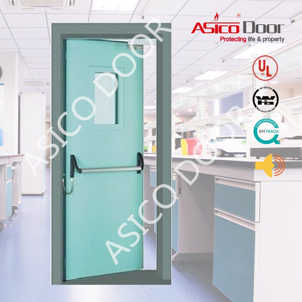 180 Minutes Fire Proof Steel Emergency Exit Door