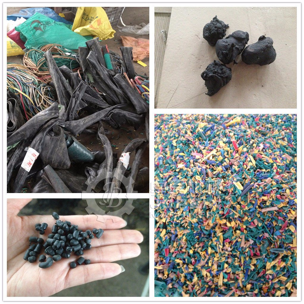 PVC PE Cable Wire Recycling Granulation Machine