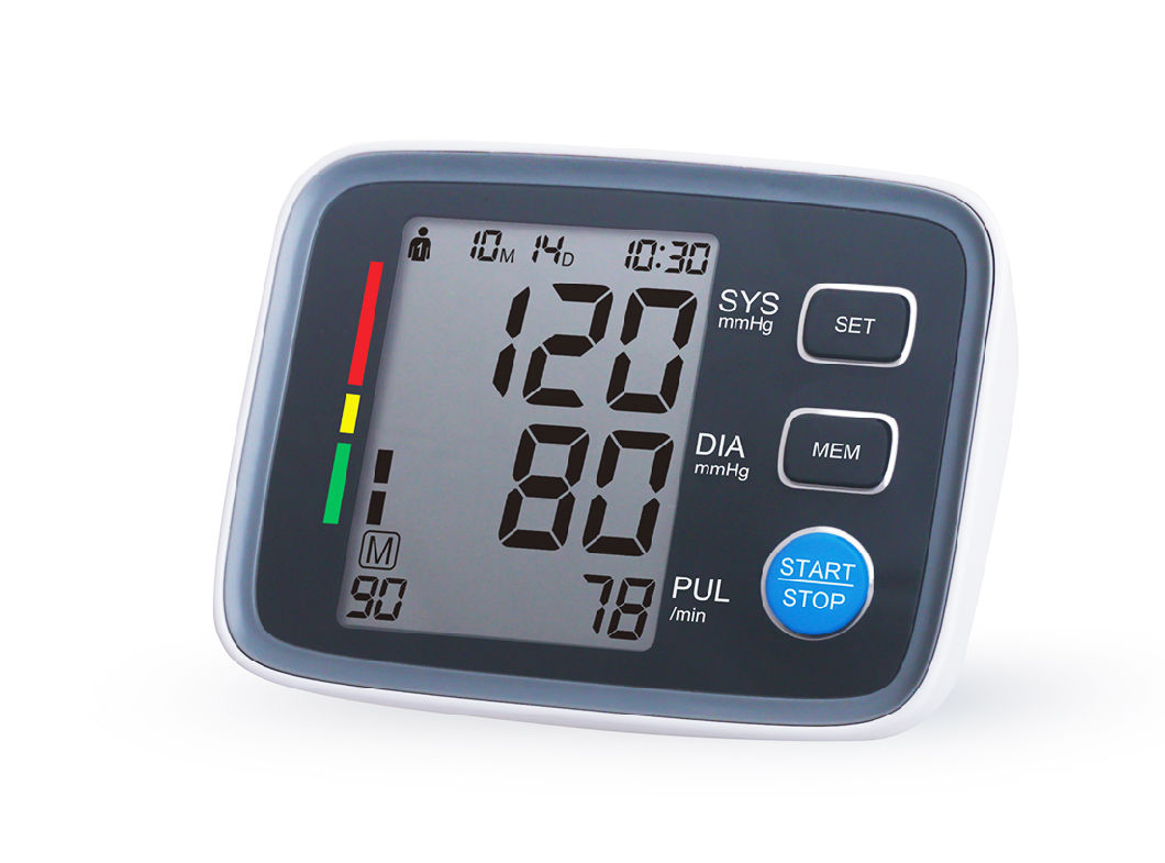 Digital Blood Pressure Monitor, Upper Arm Automatic Sphygmomanometer