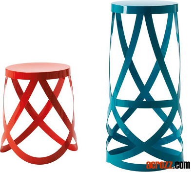 China Replica Magis Modern Furniture Metal Ribbon Bar Stool