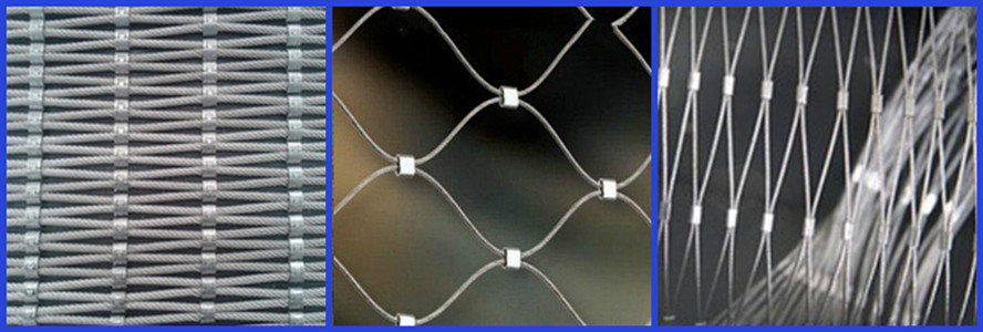 Stainless Steel Wire Rope Decorative Metal Fence Fabric