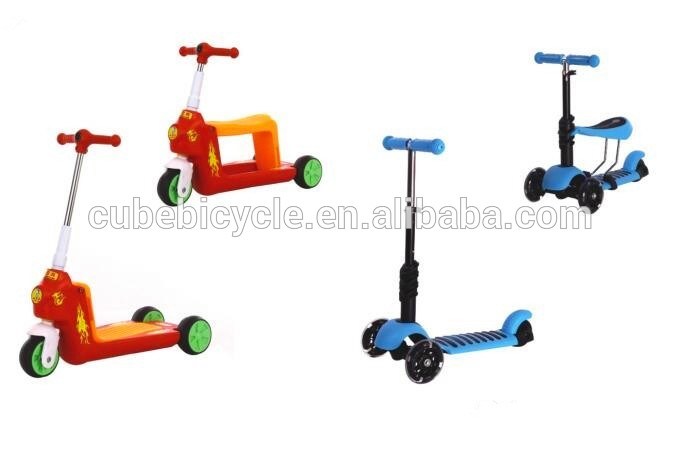 2017 New Product of Children Kick Scooter for Sale Fun Ride Toy