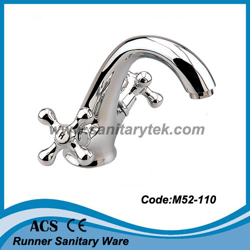 Double Handle Basin Mixer (M52-110)