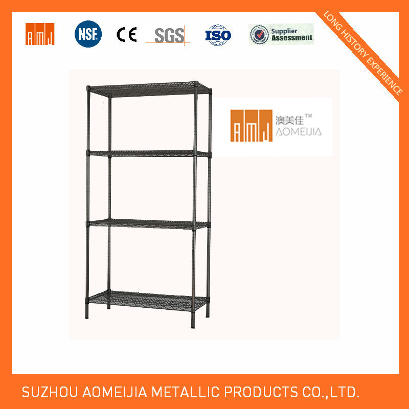 Stainless Steel Wire Shelving Metal Wire Shelf Rack Home Metal Furniture