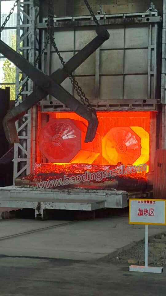 Steel Hot Forging Tube Forging Ring Alloy Steel