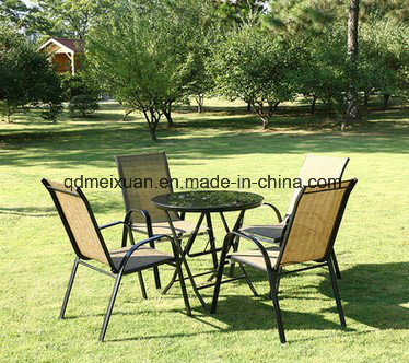 The New Popular Leisure Coffee Tables and Chairs, Outdoor Tables and Chairs The Open Chat The Court Outdoor Balcony Cany Chair (M-X3582)