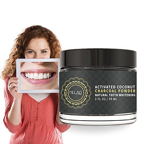 Teeth Whitening Activated Kit Coconut Charcoal Powder Tooth Whitening