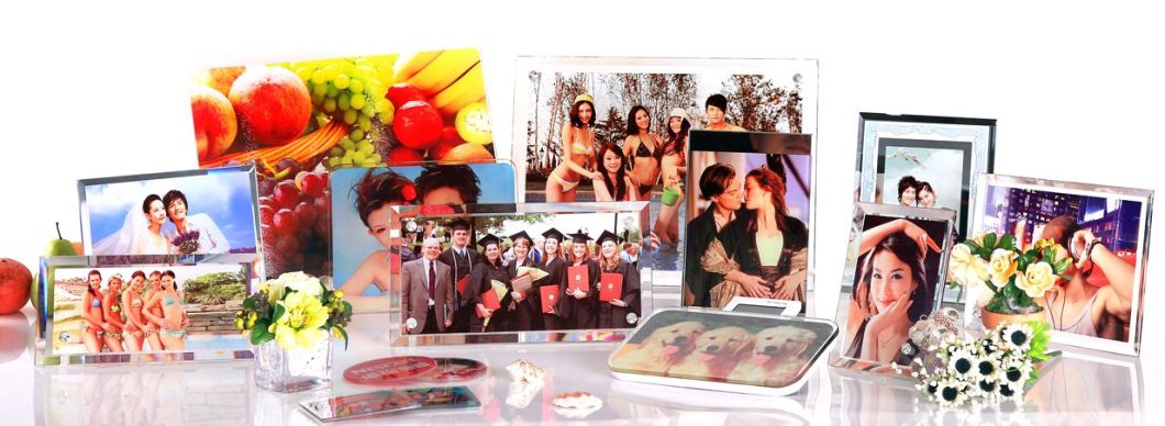 Sublimation Glass Photo Prints Frames with Blank Sublimation Products