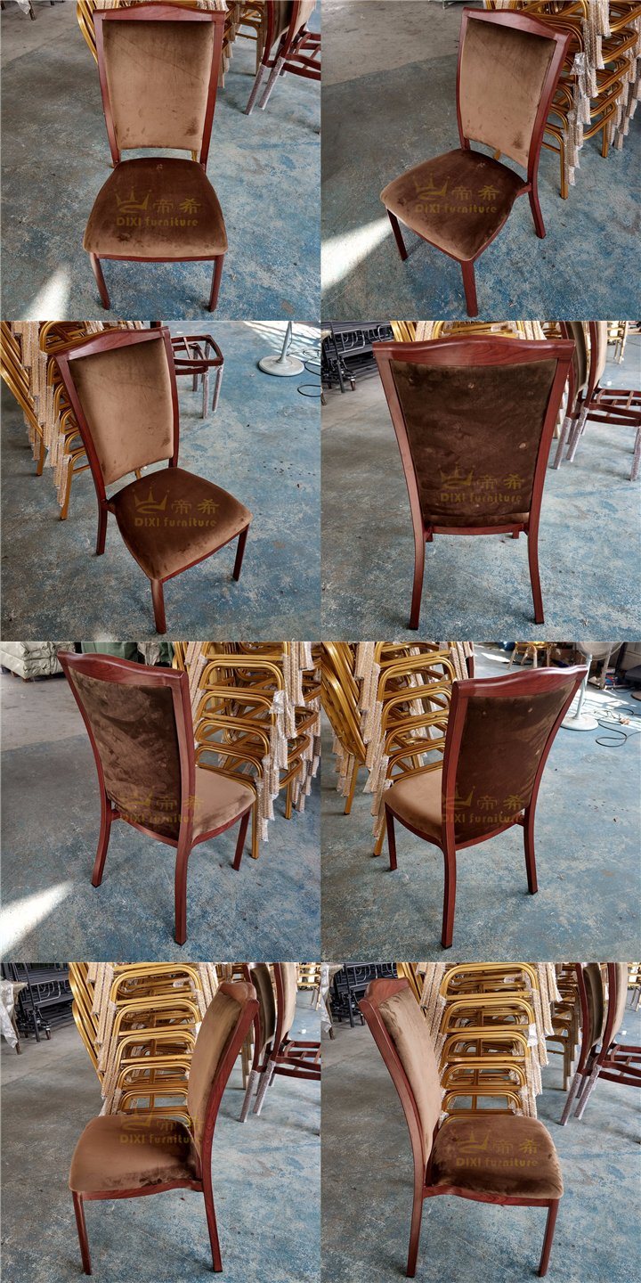 Modern Luxury Restaurant Wood Imitated Dining Chair Restaurant Chair