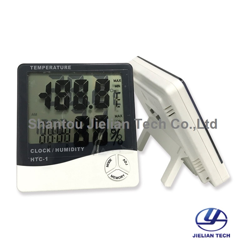HTC-1 Digital LCD Temperature Humidity Meter Thermometer