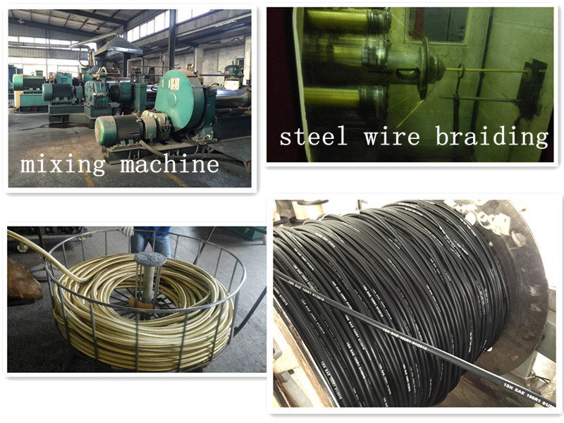 Steel Wire Braided Gasoline Petroleum Transfer Pump Hose