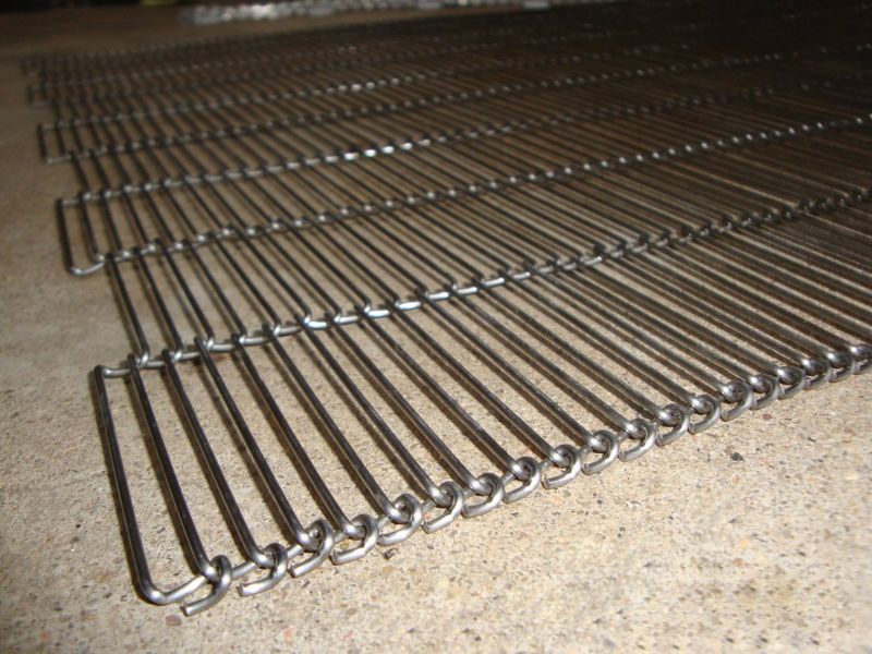 Stainless Steel Flat Flex Wire Mesh Conveyor Bel