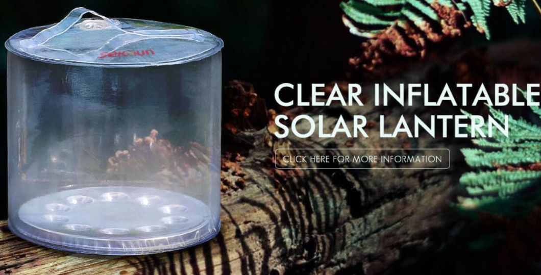 Portable Solar Lighting Kit All in One Solar Light Inflatable Solar Lamp Lantern