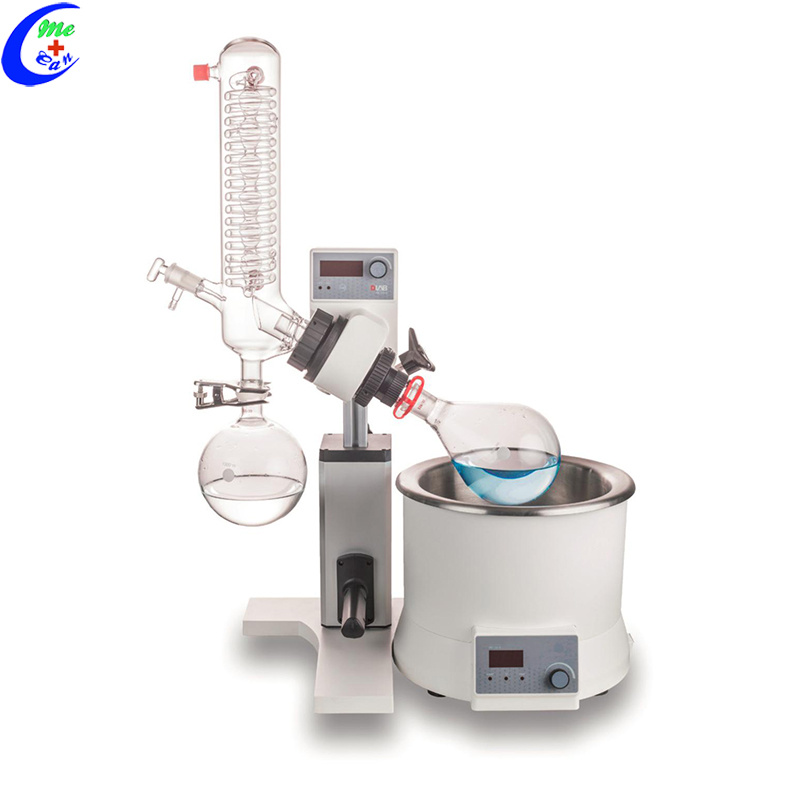 Manual Lift Digital Rotary Evaporator for Distillation