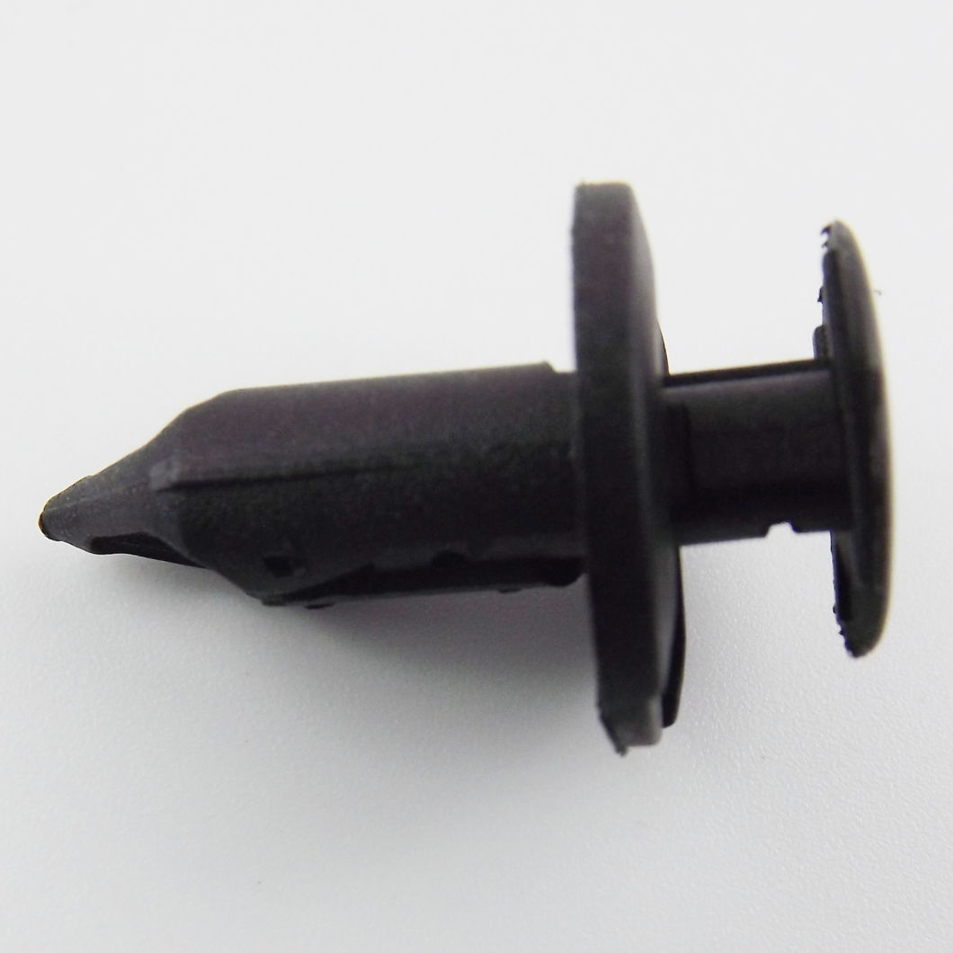 8mm Hole Plastic Rivets Fastener Push Clips Black for Car Auto Fender