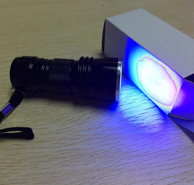21 LED UV Flashlight Ultra Violet 395nm Blacklight Torch Lamp