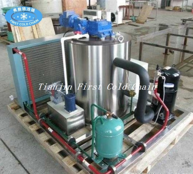 Hight Quality 8t/24h Flake Ice Machine, High-Giant Flake Ice Maker Machine