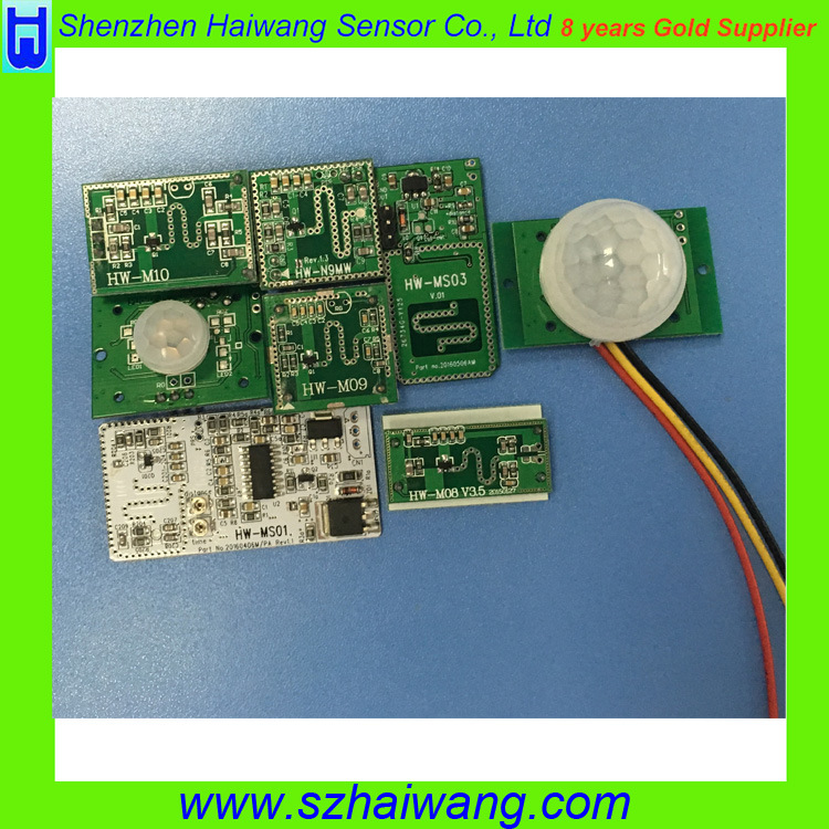 Microwave Motion Detector for Burglar Alarm