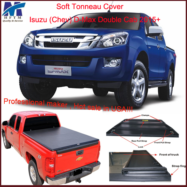 Hot Sale Custom Lund Tonneau Cover for Isuzu (Chev) D-Max Double Cab 2015+