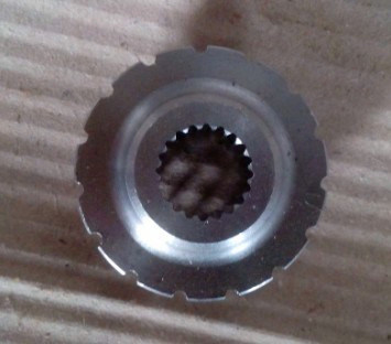 Steel Bevel Helical Gear with Spline for Agricultural Machines