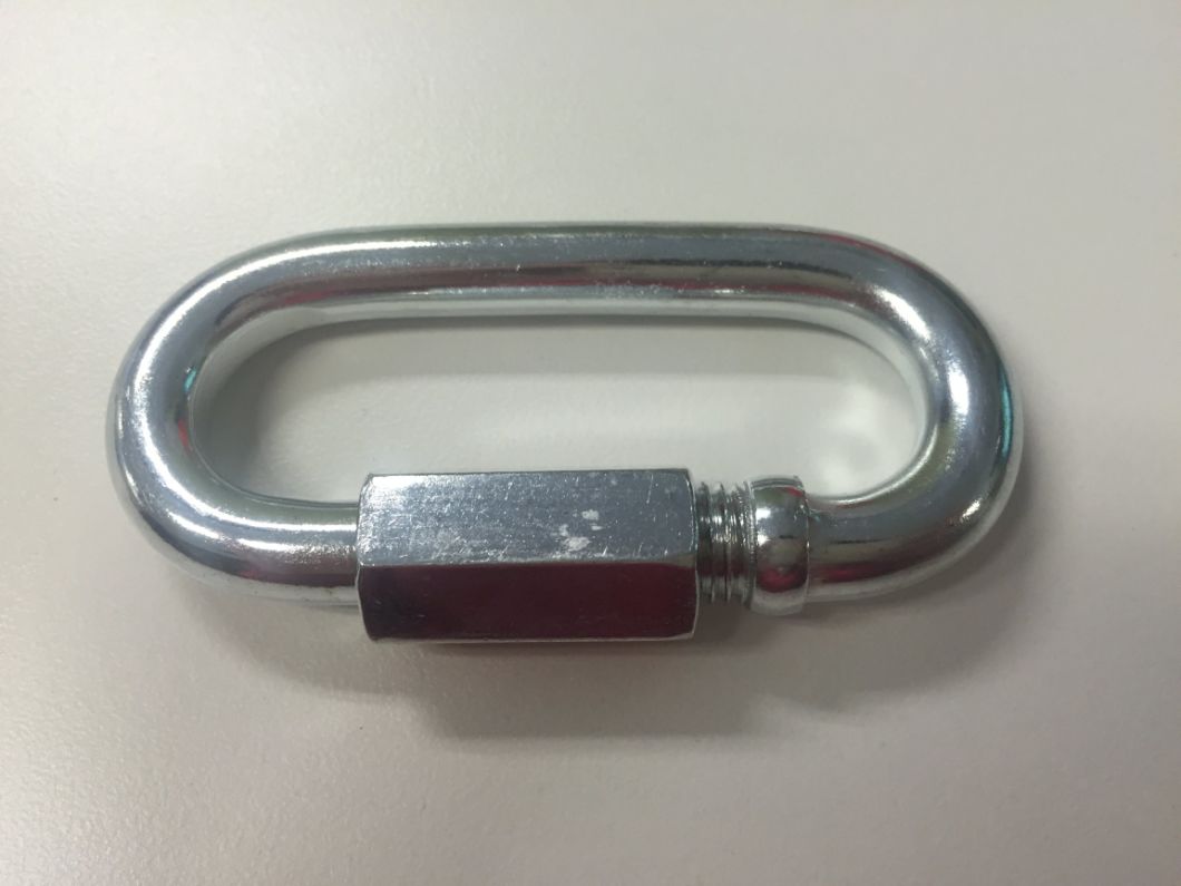 Galvanized Quick Link with Safety Screw for Mountain Climbing