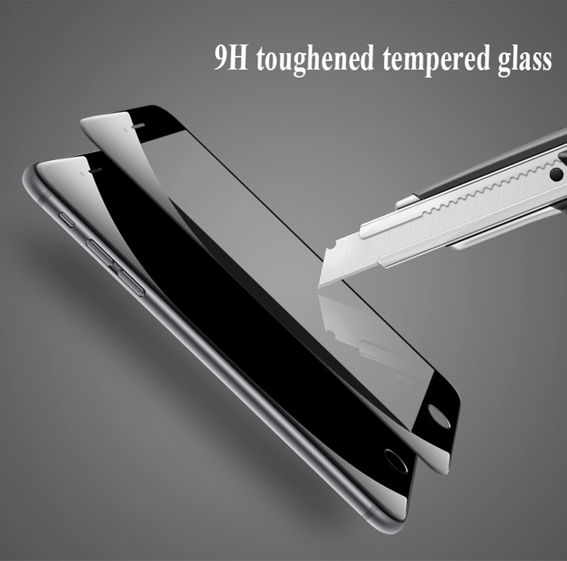 2.5D Anti-Explosion Tempered Glass Full Screen Protector Tempered Glass for iPhone7 Xiaomi5 Huawei Mate9 Vivo X9 Oppo R7 Samsung Note7 Sony Xperia iPad